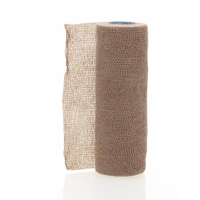 MEDLINE INDUSTRIES, INC. DYNJ086006H Medline CoFlex Sterile Latex Bandage, 6in x 5 Yd., Tan