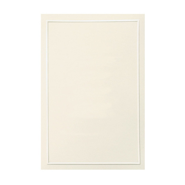 GARTNER STUDIOS, INC. 61403 Gartner Studios Wedding Programs, Half Fold, 8 1/2in x 11in, Pearl Ivory, Pack Of 50