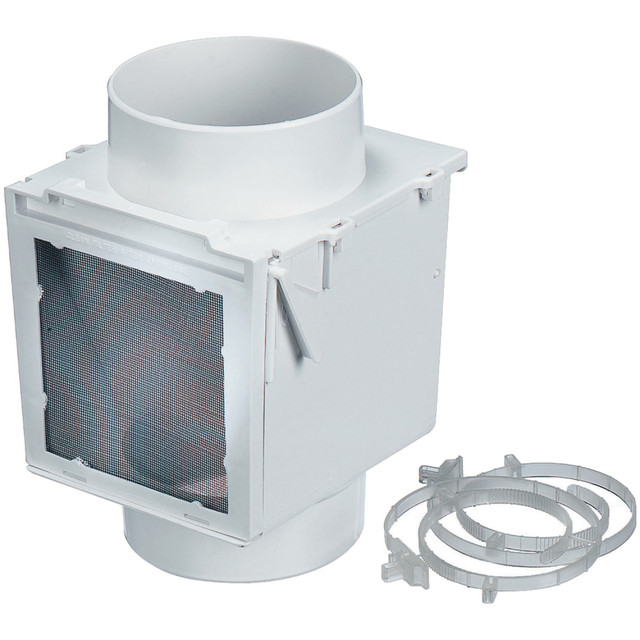 DEFLECT-O CORPORATION EX12 Deflecto Dryer Heat Diverter, White, EX12 DEFLECT-O CORPORATION EX12 Deflecto Dryer Heat Diverter, White, EX12