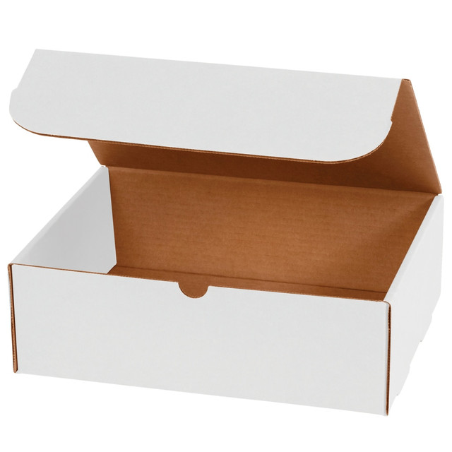 B O X MANAGEMENT, INC. ML12104 Partners Brand Literature Mailers, 4in x 10in x 12in, White, Pack Of 50 B O X MANAGEMENT, INC. ML12104 Partners Brand Literature Mailers, 4in x 10in x 12in, White, Pack Of 50