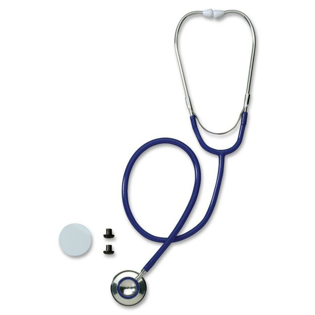 MEDLINE INDUSTRIES, INC. MDS926203 Medline Dual-Head Stethoscope - Latex-free - Blue