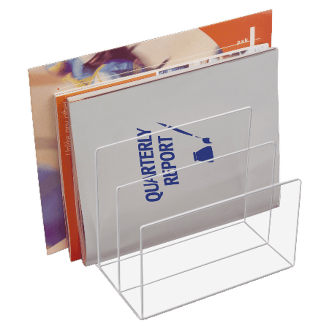 KANTEK INC. AD45 Kantek File Sorter, 7 1/2in x 8in x 6 1/2in, Clear KANTEK INC. AD45 Kantek File Sorter, 7 1/2in x 8in x 6 1/2in, Clear