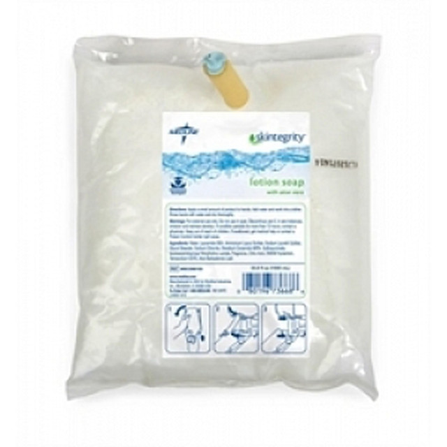 MEDLINE INDUSTRIES, INC. MSC098103 Medline Skintegrity Enriched Lotion Soap, 33.8 Oz, Pack Of 12