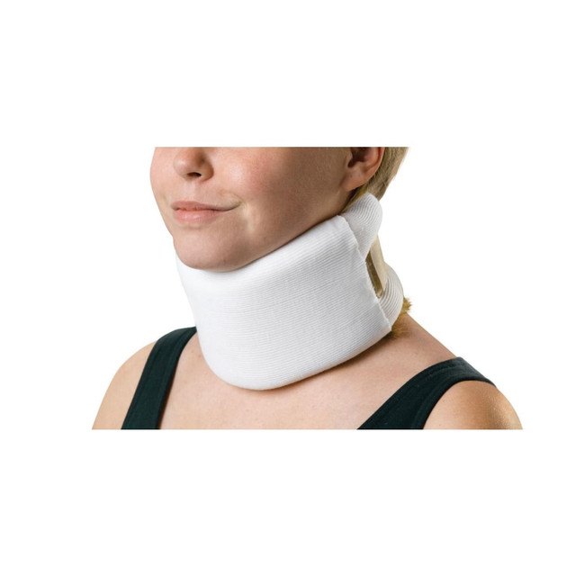 MEDLINE INDUSTRIES, INC. ORT130003 Medline Universal Foam Cervical Collar, Soft, 3in x 22in, White MEDLINE INDUSTRIES, INC. ORT130003 Medline Universal Foam Cervical Collar, Soft, 3in x 22in, White