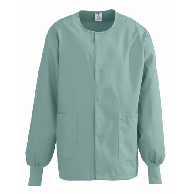 MEDLINE INDUSTRIES, INC. 8832JSSXS Medline ComfortEase Unisex Warm-Up Scrub Jacket, XS, Seaspray MEDLINE INDUSTRIES, INC. 8832JSSXS Medline ComfortEase Unisex Warm-Up Scrub Jacket, XS, Seaspray