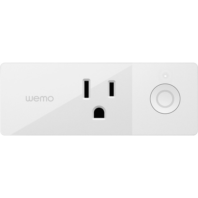 BELKIN, INC. F7C063 Belkin Wemo Mini Smart Plug, White, F7C063