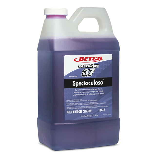 BETCO CORPORATION 10234700 Betco Spectaculoso Lavender Multipurpose Cleaner, 68 Oz, Case Of 4 Bottles