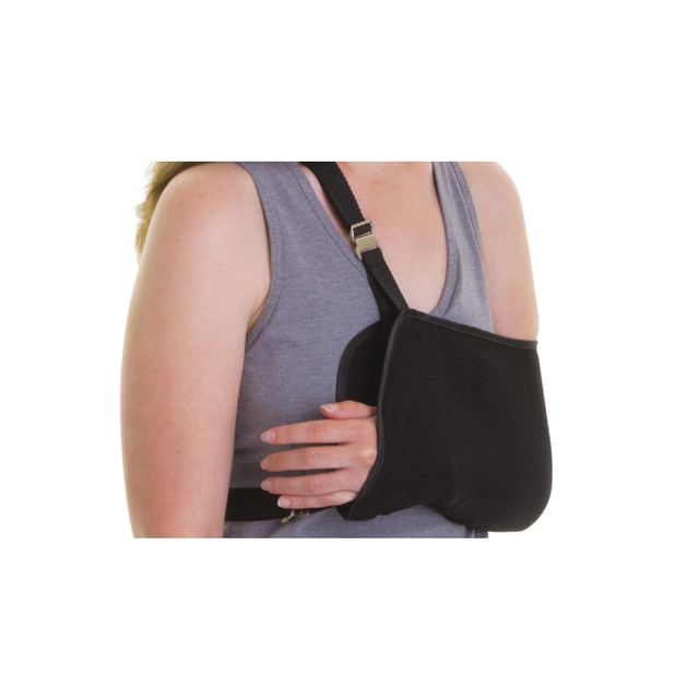 MEDLINE INDUSTRIES, INC. ORT16200XL Medline Sling-Style Shoulder Immobilizer With Neck Pad, X-Large, Blue MEDLINE INDUSTRIES, INC. ORT16200XL Medline Sling-Style Shoulder Immobilizer With Neck Pad, X-Large, Blue