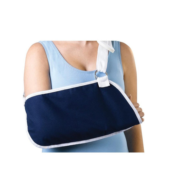 MEDLINE INDUSTRIES, INC. ORT11300M Medline Deep Pocket Arm Sling, Medium, Dark Blue MEDLINE INDUSTRIES, INC. ORT11300M Medline Deep Pocket Arm Sling, Medium, Dark Blue