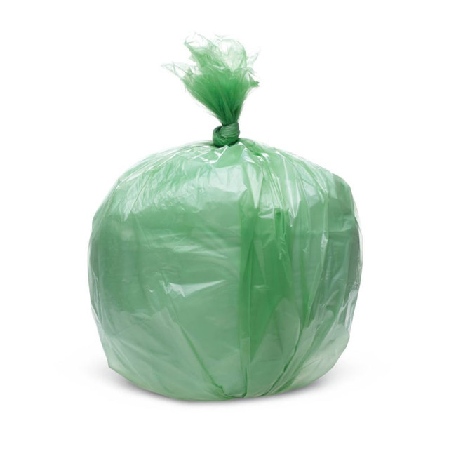 MEDLINE INDUSTRIES, INC. NONDA404816BF Medline Trash  Liners, 16 Mic, 40-45 Gallons, 40in x 48in, Green, Pack Of 250