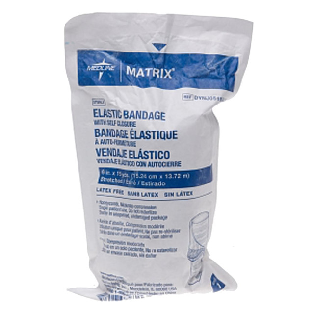 MEDLINE INDUSTRIES, INC. DYNJ05158LF Medline Matrix Sterile Elastic Bandages, 6in x 15 Yd., Tan, Pack Of 20 MEDLINE INDUSTRIES, INC. DYNJ05158LF Medline Matrix Sterile Elastic Bandages, 6in x 15 Yd., Tan, Pack Of 20