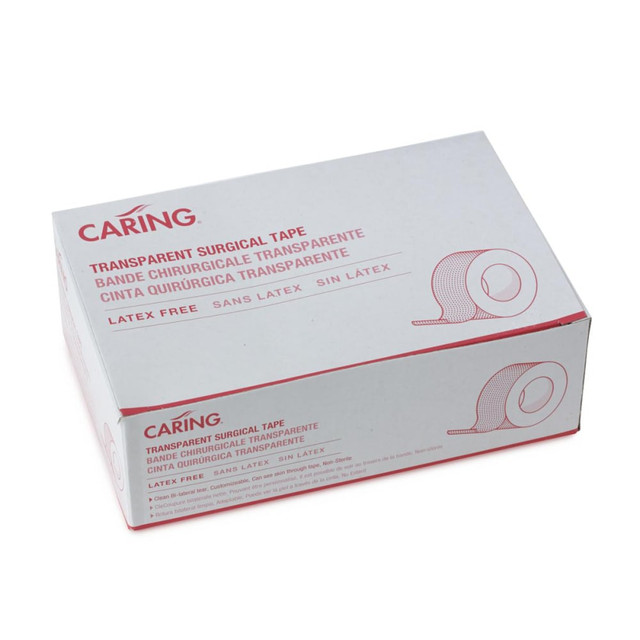 MEDLINE INDUSTRIES, INC. PRM260202H Medline Caring Adhesive Tape, 2in x 10 Yd., Transparent, Pack Of 6 MEDLINE INDUSTRIES, INC. PRM260202H Medline Caring Adhesive Tape, 2in x 10 Yd., Transparent, Pack Of 6