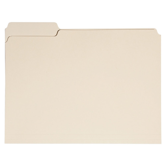 NATIONAL INDUSTRIES FOR THE BLIND 6458093 SKILCRAFT Manila File Folders, 1/3 Cut Tab Left Position, 8 1/2in x 11in, Letter Size, 30% Recycled, Manila, Box Of 50 (AbilityOne 7530-01-645-8093) NATIONAL INDUSTRIES FOR THE BLIND 6458093 SKILCRAFT Manila File Folders, 1/3 Cut Tab Left Position, 8 1/2in x 11in, Letter Size, 30% Recycled, Manila, Box Of 50 (AbilityOne 7530-01-645-8093)