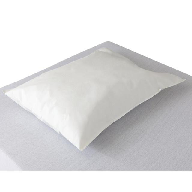MEDLINE INDUSTRIES, INC. NON24345 Medline Disposable Tissue/Poly Pillowcases, 21inH x 30inW, White, Pack Of 100 MEDLINE INDUSTRIES, INC. NON24345 Medline Disposable Tissue/Poly Pillowcases, 21inH x 30inW, White, Pack Of 100