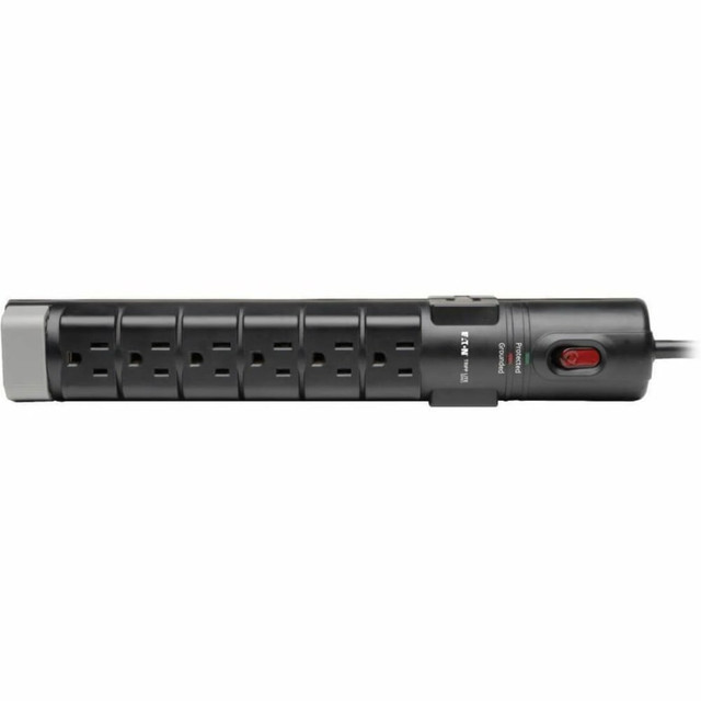 TRIPP LITE TLP806TEL Eaton Tripp Lite Series Surge Protector Power Strip 120V 8 Outlet RJ11 6ft Cord 2160 Joule - Surge protector - output connectors: 8 - for P/N: CLAMPUSBLK, CLAMPUSW TRIPP LITE TLP806TEL Eaton Tripp Lite Series Surge Protector Power Strip 120V 8 Outlet RJ11 6ft Cord 2160 Joule - Surge protector - output connectors: 8 - for P/N: CLAMPUSBLK, CLAMPUSW