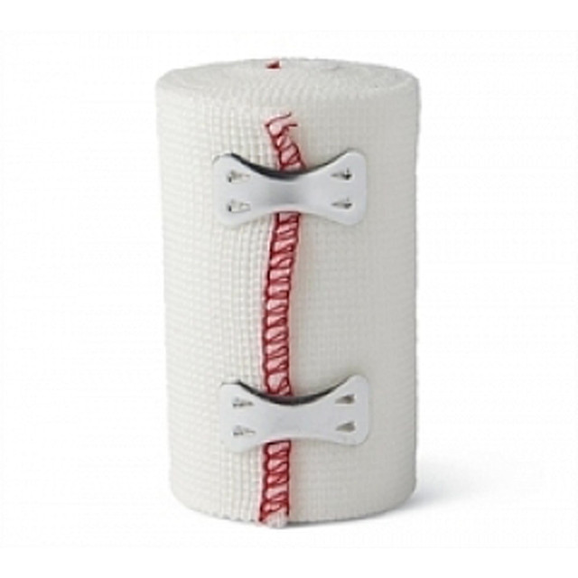 MEDLINE INDUSTRIES, INC. MDS057003 Medline Sure-Wrap Nonsterile Elastic Bandages, 3in x 5 Yd., White, Pack Of 50