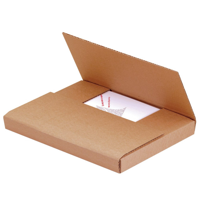 B O X MANAGEMENT, INC. M12102BFK Partners Brand Easy Fold Mailers, 12in x 10 1/2in x 2in, Kraft, Pack Of 50 B O X MANAGEMENT, INC. M12102BFK Partners Brand Easy Fold Mailers, 12in x 10 1/2in x 2in, Kraft, Pack Of 50