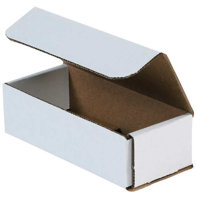 B O X MANAGEMENT, INC. M1263 Partners Brand 12in Corrugated Mailers, 3inH x 6inW x 12inD, White, Pack Of 50 B O X MANAGEMENT, INC. M1263 Partners Brand 12in Corrugated Mailers, 3inH x 6inW x 12inD, White, Pack Of 50