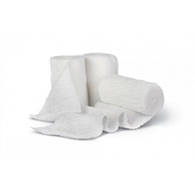 MEDLINE INDUSTRIES, INC. NON27494 Medline Bulkee Lite Nonsterile Conforming Bandages, 4in x 4 1/8 Yd., White, Pack Of 96 MEDLINE INDUSTRIES, INC. NON27494 Medline Bulkee Lite Nonsterile Conforming Bandages, 4in x 4 1/8 Yd., White, Pack Of 96