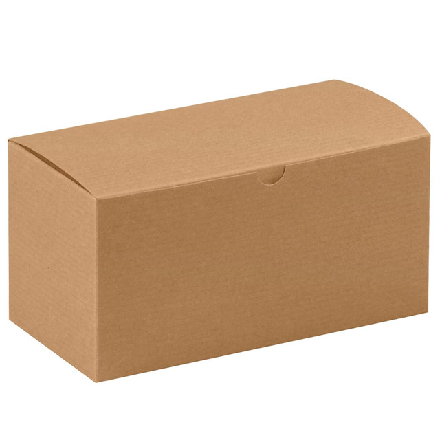 B O X MANAGEMENT, INC. GB944K Office Depot Brand Gift Boxes, 9inL x 4 1/2inW x 4 1/2inH, 100% Recycled, Kraft, Case Of 100 B O X MANAGEMENT, INC. GB944K Office Depot Brand Gift Boxes, 9inL x 4 1/2inW x 4 1/2inH, 100% Recycled, Kraft, Case Of 100