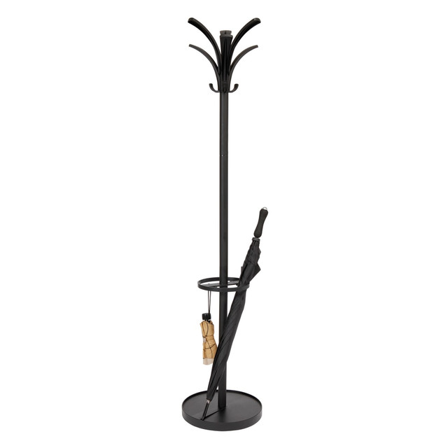 ALBA USA LLC PMBRION Alba PMBRION Coat Stand, 68 15/16inH x 13 3/4inW x 13 3/4inD, Black