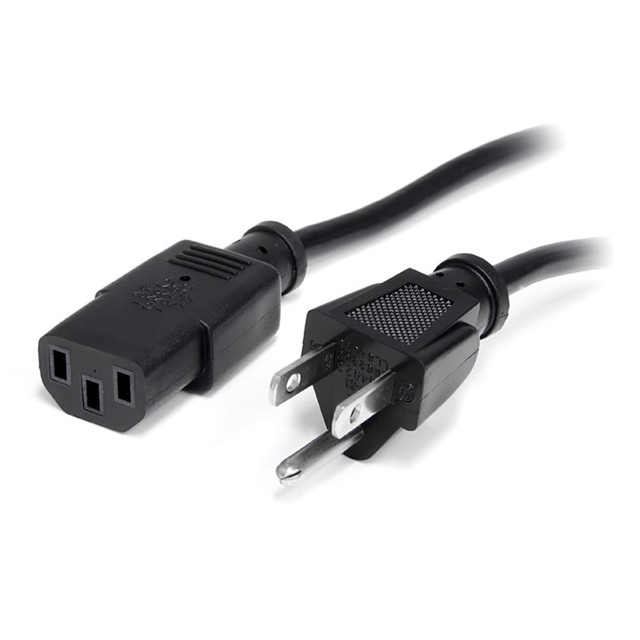 STARTECH.COM PXT10120 20 ft Standard Computer Power Cord - NEMA5-15P to C13 STARTECH.COM PXT10120 20 ft Standard Computer Power Cord - NEMA5-15P to C13