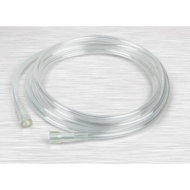 MEDLINE INDUSTRIES, INC. HCS4524 Medline Crush-Resistant Oxygen Tubing, Standard Connector, 14ft, Clear, Pack Of 50
