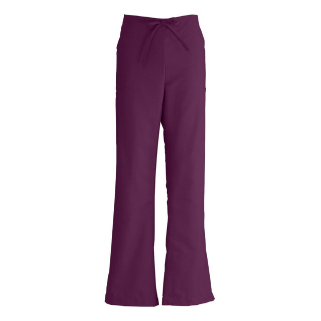 MEDLINE INDUSTRIES, INC. 8865JWNL Medline ComfortEase Ladies Modern-Fit Cargo Scrub Pants, Large, Wine