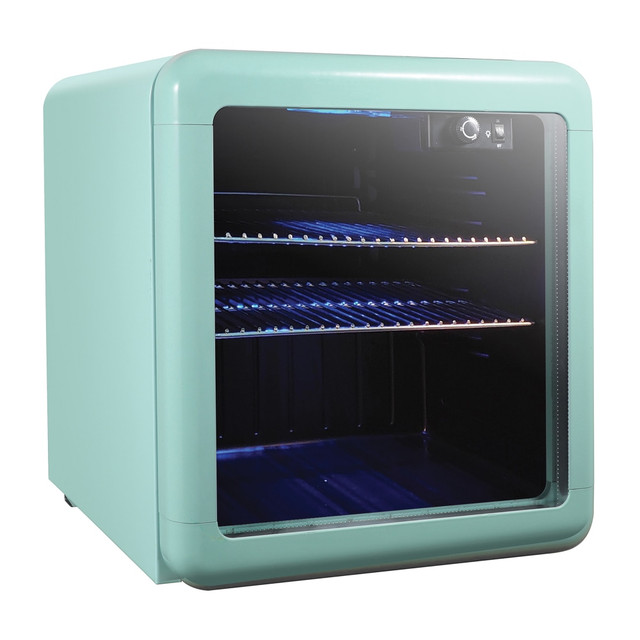 CNA INTERNATIONAL, INC. MCB17CHM Magic Chef 1.7 Cu. Ft. Retro Beverage Cooler, 19-5/16inH x 17-1/2inW x 19inD, Green CNA INTERNATIONAL, INC. MCB17CHM Magic Chef 1.7 Cu. Ft. Retro Beverage Cooler, 19-5/16inH x 17-1/2inW x 19inD, Green