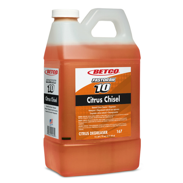 BETCO CORPORATION 1674700 Betco Chisel Degreaser Concentrate, Citrus Scent, 80 Oz Bottle, Case Of 4
