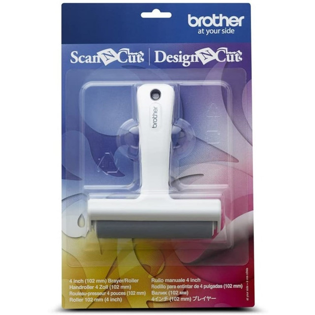 BROTHER INTL CORP CABRY1 Brother Brayer Roller, 4in, White BROTHER INTL CORP CABRY1 Brother Brayer Roller, 4in, White