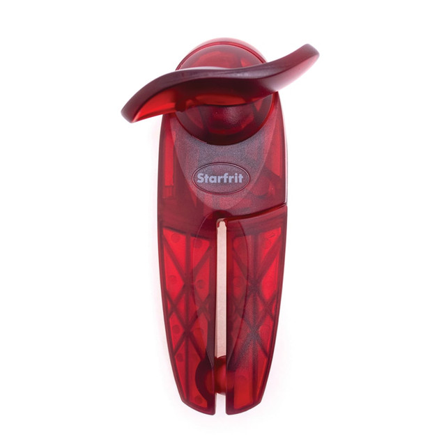 STARFRIT USA INC 093344-012-0000 Starfrit Little Beaver Can Opener, Red STARFRIT USA INC 093344-012-0000 Starfrit Little Beaver Can Opener, Red