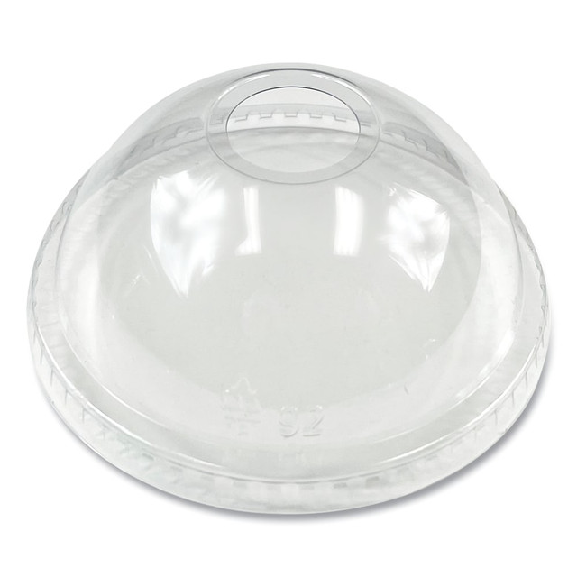LAGASSE, INC. BWKPET912DOMEPK Boardwalk PET Cold Cup Dome Lids, Fits 9 Oz To 12 Oz PET Cups, Clear, Pack Of 100 Lids LAGASSE, INC. BWKPET912DOMEPK Boardwalk PET Cold Cup Dome Lids, Fits 9 Oz To 12 Oz PET Cups, Clear, Pack Of 100 Lids