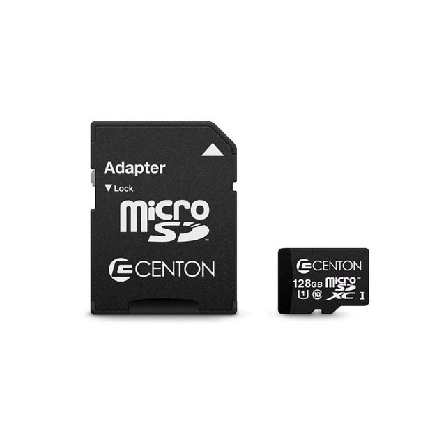 CENTON ELECTRONICS, INC. S1-MSDXU1-128G Centon MicroSDXC Flash Card, 128GB CENTON ELECTRONICS, INC. S1-MSDXU1-128G Centon MicroSDXC Flash Card, 128GB