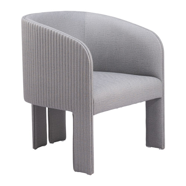 ZUO MODERN 110105 Zuo Hull Accent Chair, Slate Gray ZUO MODERN 110105 Zuo Hull Accent Chair, Slate Gray