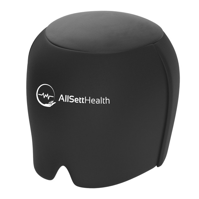 ALLSETT HEALTH(R) ASH0879147-1 AllSett Health Cold Gel Ice Head Wrap Hat For Headache And Migraine Relief, 9-1/16in x 5-9/16in, Black ALLSETT HEALTH(R) ASH0879147-1 AllSett Health Cold Gel Ice Head Wrap Hat For Headache And Migraine Relief, 9-1/16in x 5-9/16in, Black