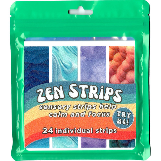 THE PENCIL GRIP TPG85524  Zen Strips, Sand Gradient S2, Assorted Colors, Pack Of 24 Strips