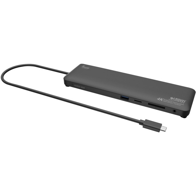 URBAN FACTORY TCD45UF USB-C 4K Docking Station Multi-Stream - for Notebook/Desktop PC - 100 W - USB Type C - 2 x USB 2.0 - 1 x USB 3.0 - USB Type-C - Network (RJ-45) - HDMI - VGA - DisplayPort - Wired URBAN FACTORY TCD45UF USB-C 4K Docking Station Multi-Stream - for Notebook/Desktop PC - 100 W - USB Type C - 2 x USB 2.0 - 1 x USB 3.0 - USB Type-C - Network (RJ-45) - HDMI - VGA - DisplayPort - Wired