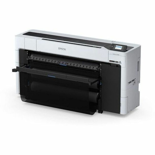 Unleash precision printing power with the Epson SureColor T7770DM. Experience unmatched clarity (2400 x 1200 dpi) and speed (A1/D prints in 16 seconds) alongside vibrant colors (6-color UltraChrome XD3 ink). Effortlessly scan, copy, and print with the touchscreen and auto document feeder. Seamless Wi-Fi/Ethernet connectivity ensures effortless sharing. Stop settling, start exceeding.  Achieve unmatched clarity with 2400 x 1200 dpi resolution  Blast through A1/D-size prints in a staggering 16 seconds  Vibrant spectrum of colors come alive with the advanced 6-color UltraChrome XD3 ink  Simplify your tasks with the intuitive touchscreen control panel  Share and print seamlessly with Wi-Fi and Ethernet connectivity.  This product is heavy and/or oversized and may need more than one person to handle.  Energy efficient - designed to use less energy than alternative products, potentially helping you save money and reduce your carbon footprint.