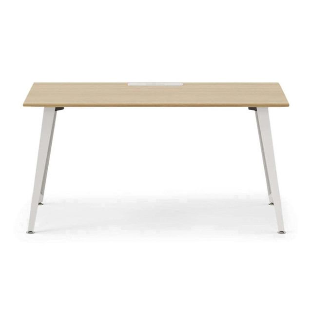 BUREAU OFFICE, INC. 10-00-67-10 Branch Furniture Office Desk, Woodgrain/White BUREAU OFFICE, INC. 10-00-67-10 Branch Furniture Office Desk, Woodgrain/White