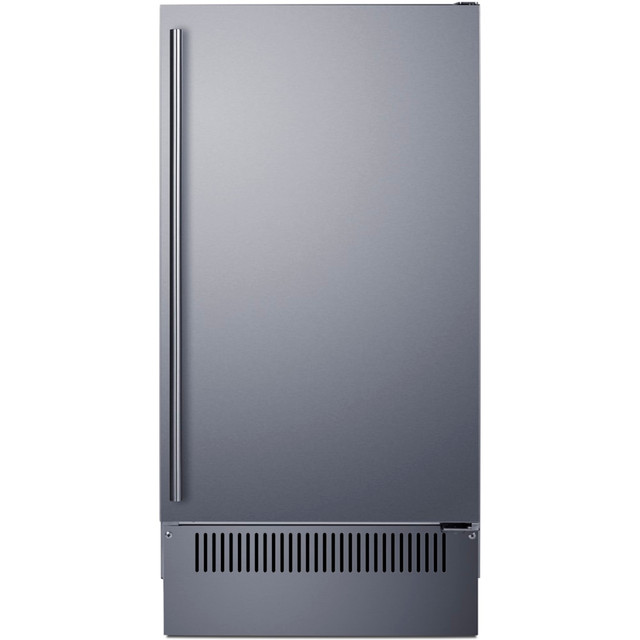 FELIX STORCH, INC. BIM182 Summit Appliances 18in Wide Clear Ice Maker, Silver