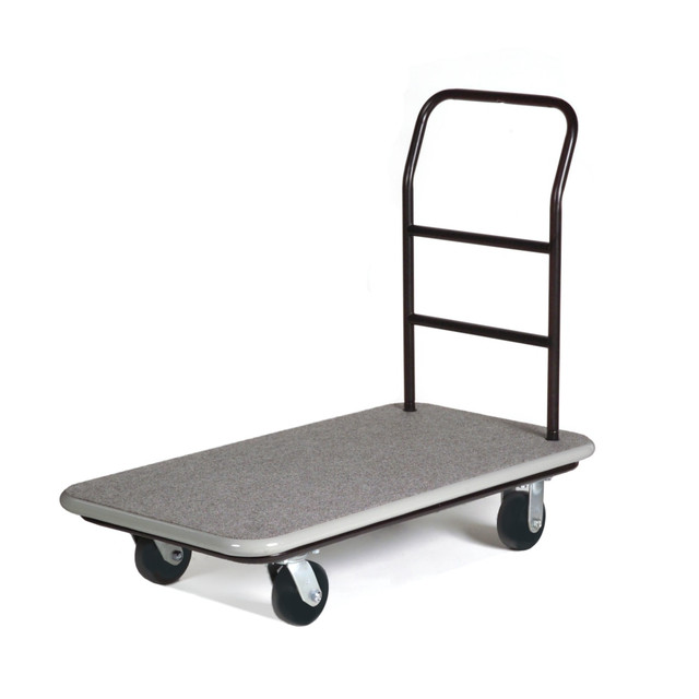 CENTRAL SPECIALTIES CO. 2100GY-090-GRY CSL Utility Luggage Cart, 37inH x 42inW x 22inD, Gray CENTRAL SPECIALTIES CO. 2100GY-090-GRY CSL Utility Luggage Cart, 37inH x 42inW x 22inD, Gray