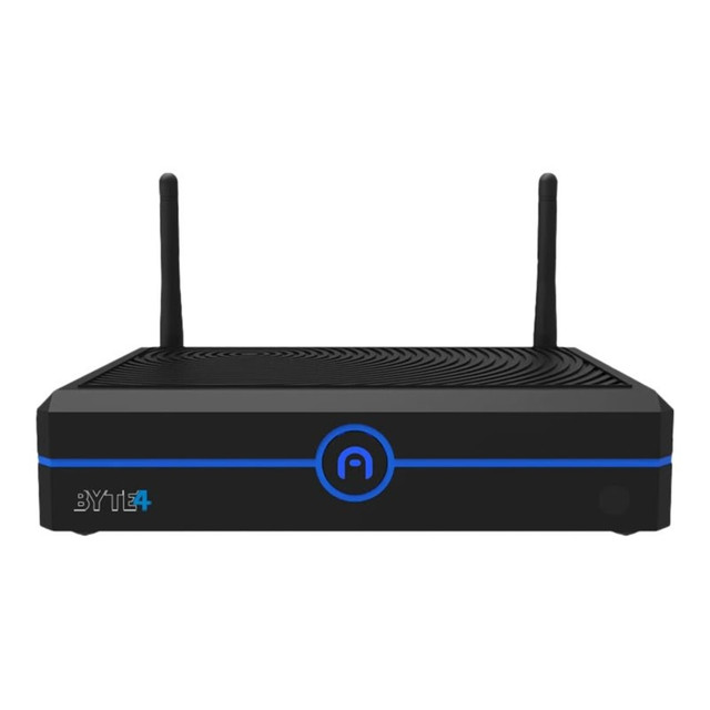 QUANTUM CREATIONS LLC B4P0JA512250 Azulle Byte4 Pro - Mini PC up to - RAM 4 GB - SSD - eMMC 64 GB - UHD Graphics - Gigabit Ethernet - Win 11 Pro - monitor: none QUANTUM CREATIONS LLC B4P0JA512250 Azulle Byte4 Pro - Mini PC up to - RAM 4 GB - SSD - eMMC 64 GB - UHD Graphics - Gigabit Ethernet - Win 11 Pro - monitor: none