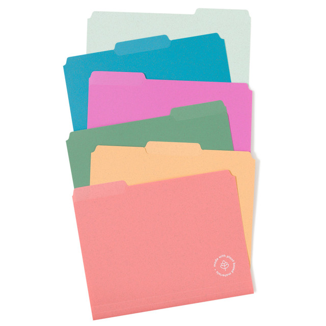 UBRANDS, LLC 6597U01-12 U Brands U-Eco Poly File Folders, Pack Of 24, Letter (8 1/2in x 11in), Assorted Colors UBRANDS, LLC 6597U01-12 U Brands U-Eco Poly File Folders, Pack Of 24, Letter (8 1/2in x 11in), Assorted Colors