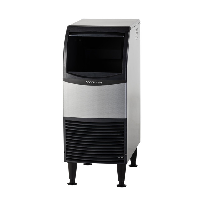 SCOTSMAN GROUP, LLC CU0415MA-6 Scotsman Under The Counter Self-Contained Ice Machine With Storage, Silver