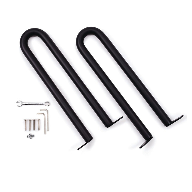 WINTHER WING2131 GONGE Go Go Bus Handles, Black, Set Of 2 Handles
