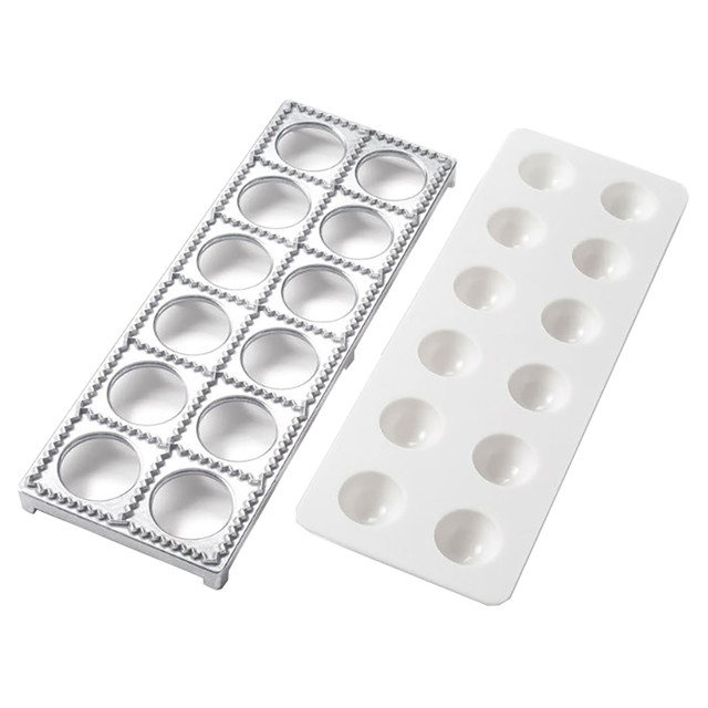 STARFRIT USA INC 093663-006-0000 Starfrit 12-Cavity Stuffed Pasta Mold, Clear