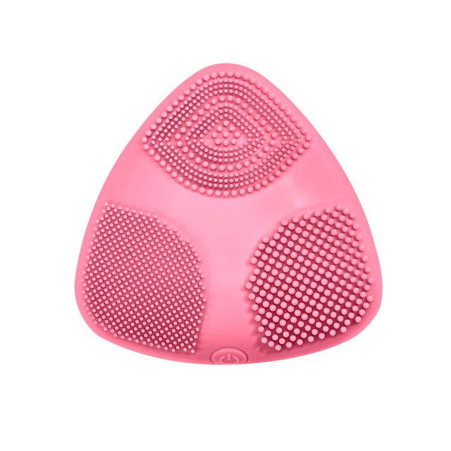 CONAIR CORPORATION SF1PNK Conair True Glow Skinpod Silicone Cleansing Facial Brush, 3-7/8inH x 3-7/8inW x 3-7/8inD, Pink CONAIR CORPORATION SF1PNK Conair True Glow Skinpod Silicone Cleansing Facial Brush, 3-7/8inH x 3-7/8inW x 3-7/8inD, Pink