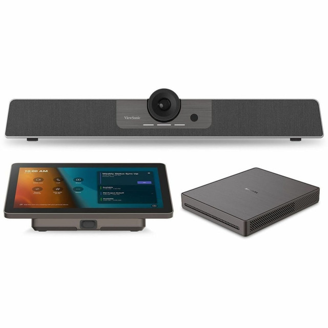 VIEWSONIC CORPORATION TRS10-UB ViewSonic TRS10-UB TeamJoin Bundle for Microsoft Teams Rooms w/ Conferencing Camera, Compute Engine Mini PC, Touch Console VIEWSONIC CORPORATION TRS10-UB ViewSonic TRS10-UB TeamJoin Bundle for Microsoft Teams Rooms w/ Conferencing Camera, Compute Engine Mini PC, Touch Console