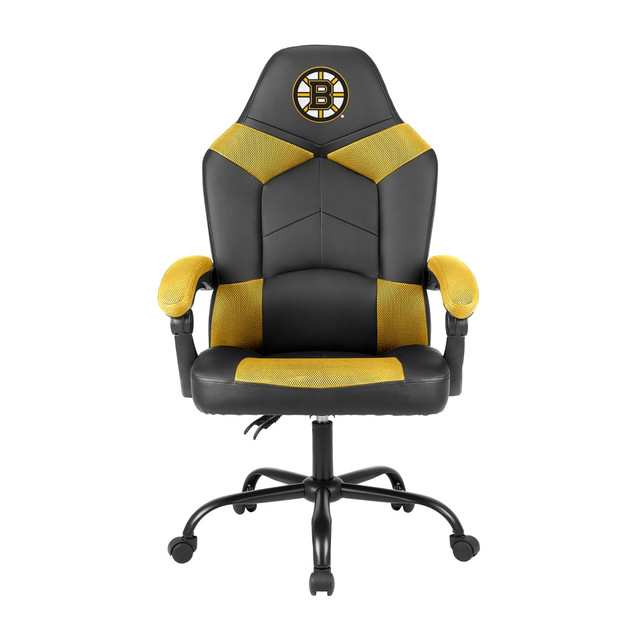 IMPERIAL INTERNATIONAL IMP 135-4001 Imperial NHL Adjustable Oversized Vinyl High-Back Office Task Chair, Boston Bruins IMPERIAL INTERNATIONAL IMP 135-4001 Imperial NHL Adjustable Oversized Vinyl High-Back Office Task Chair, Boston Bruins